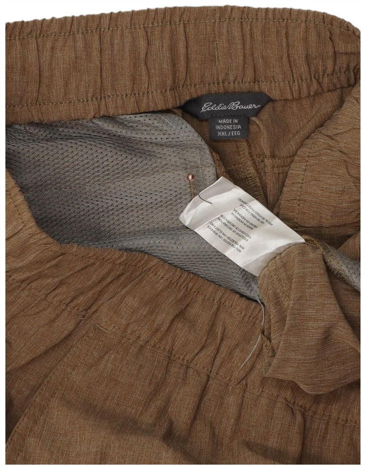 Eddie Bauer Ανδρικό σορτς Chino 2XL W42 Μπεζ πολυεστέρας