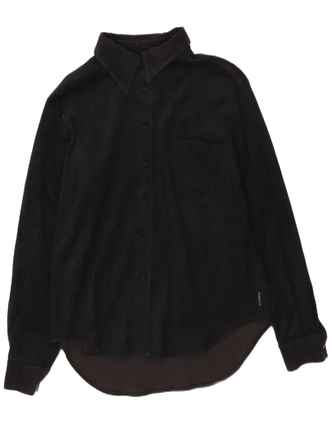 Armani Jeans Γυναικείο Πουκάμισο UK 14 Large Μαύρο