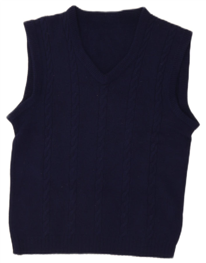 Vintage ανδρικό γιλέκο Tank Top Large Navy Blue