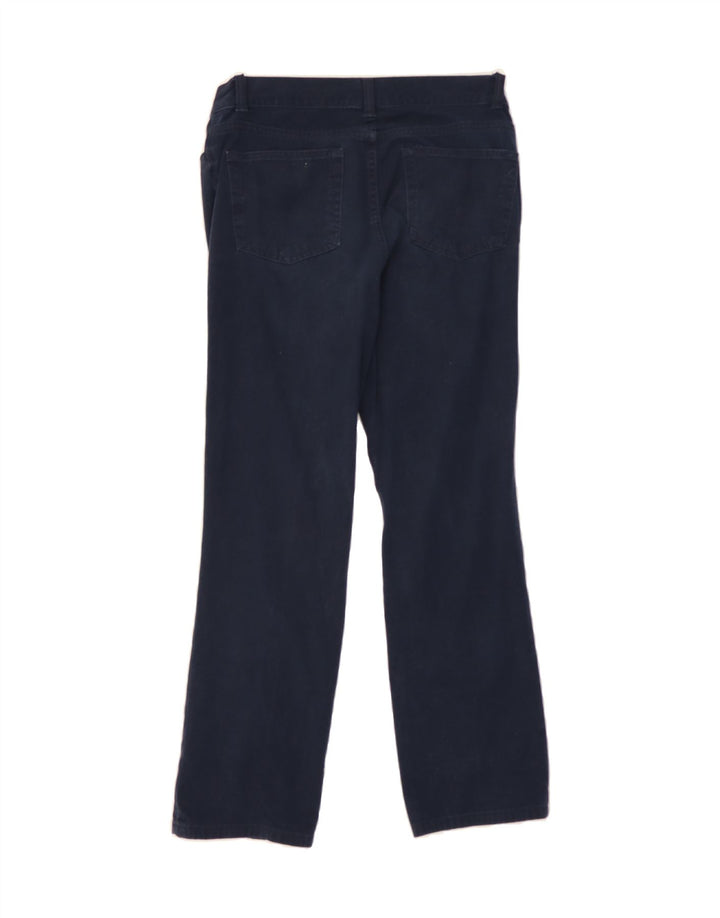 CHAPS Womens Straight Jeans US 8 Medium W30 L27 Navy Blue Cotton Vintage Chaps and Second-Hand Chaps from Messina Hembry 
