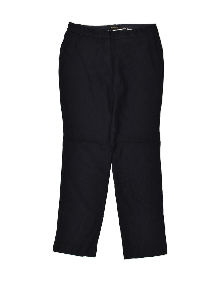 MASSIMO DUTTI Womens Slim Suit Trousers EU 40 Medium W30 L30  Navy Blue | Vintage Massimo Dutti | Thrift | Second-Hand Massimo Dutti | Used Clothing | Messina Hembry 