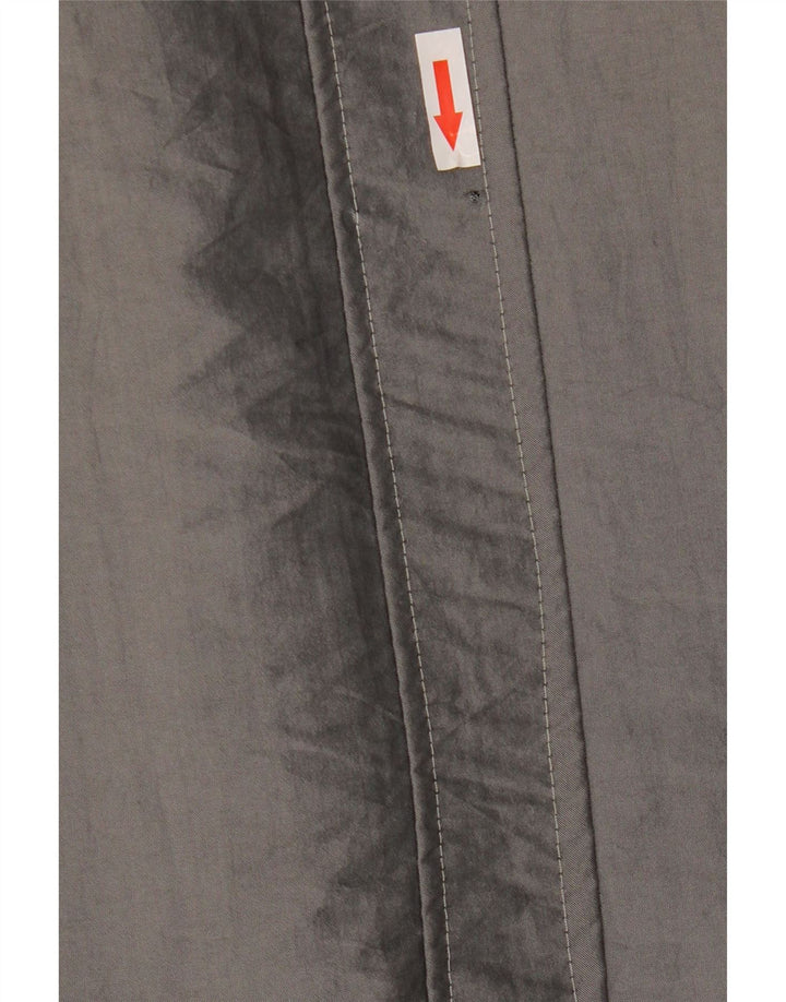 Vintage Ανδρικό Sherpa Bomber Jacket UK 40 Large Grey