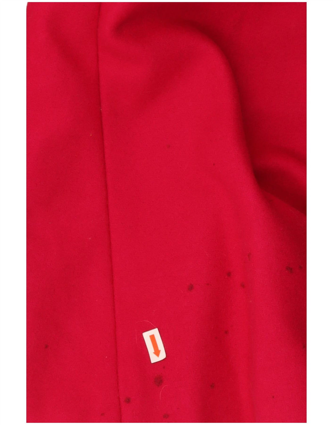 NAF NAF Womens Overcoat IT 40 Small Red Wool
