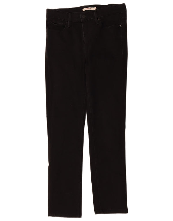Levi's Womens Shaping Slim Jeans W29 L27 Μαύρο βαμβακερό