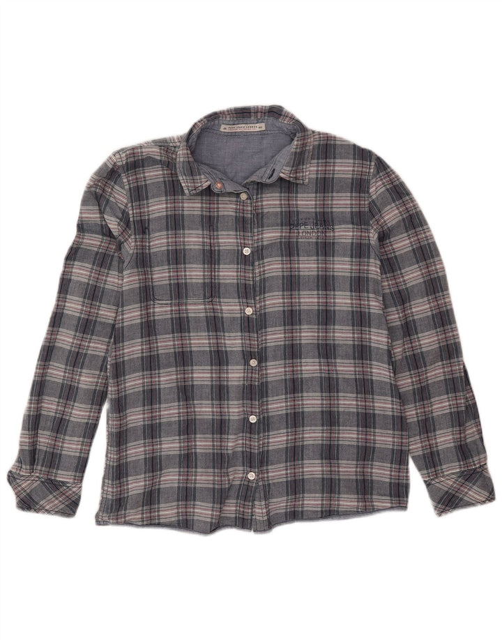 PEPE Jeans Γυναικείο Πουκάμισο UK 14 Medium Blue
