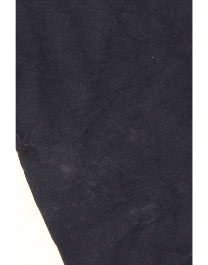 Champion Mens Summit Graphic Φούτερ Jumper Small Navy Blue Cotton