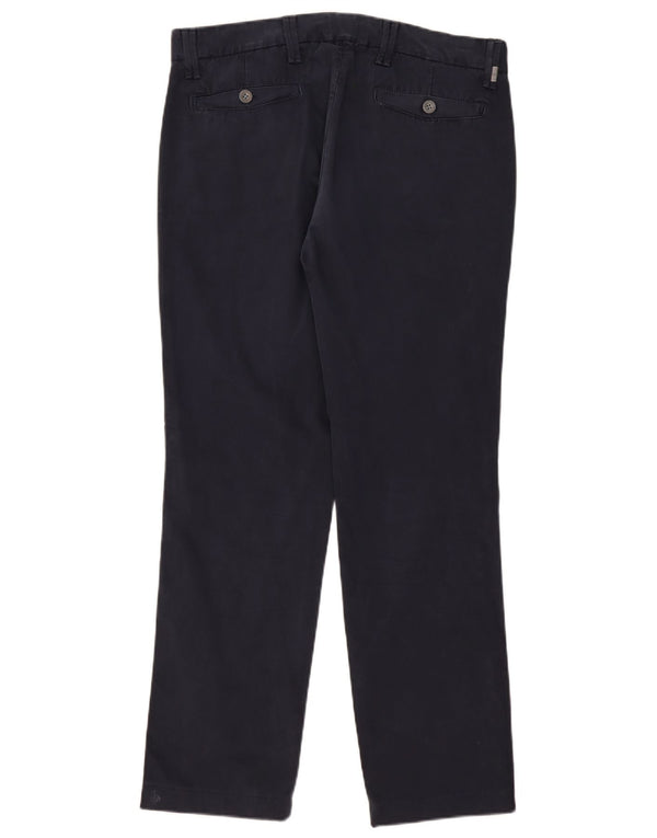 Liu Jo Ανδρικό παντελόνι Chino Regular W36 L31 Navy Blue Cotton