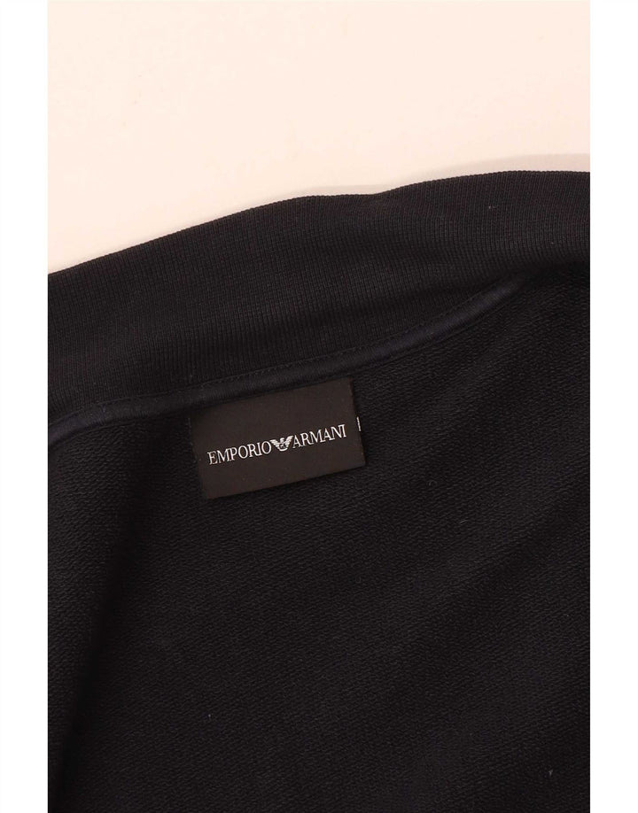 Μπουφάν Emporio Armani Ανδρική φόρμα με γραφικές φόρμες, μεσαίο μαύρο