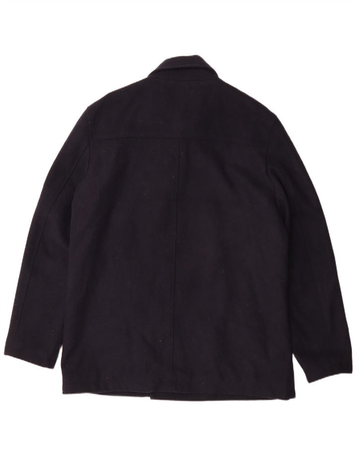 French Connection Ανδρικό παλτό μπιζελιού UK 44 2XL Navy Blue