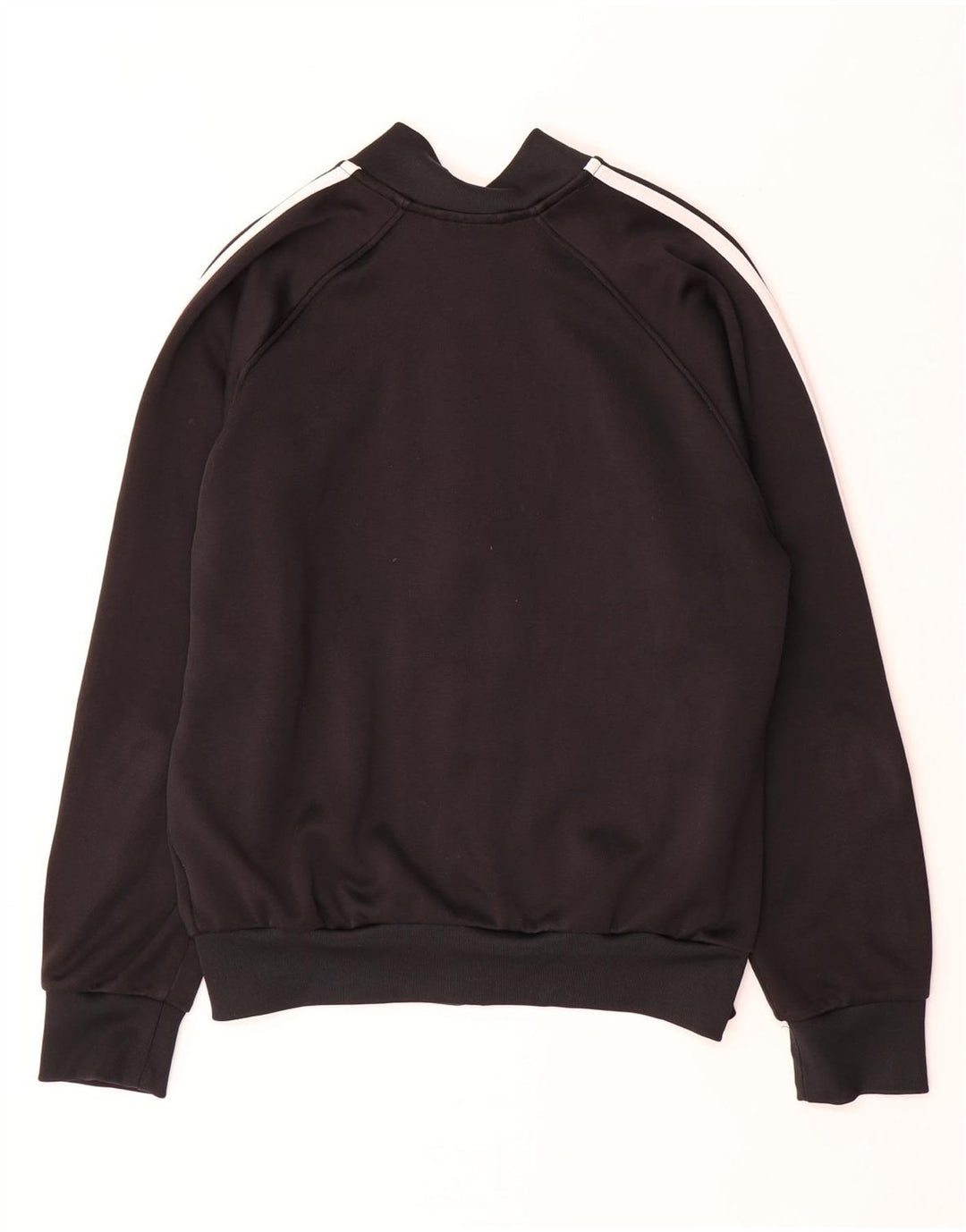 Γυναικεία αθλητική φόρμα ADIDAS Top Jacket UK 14 Medium Black Cotton