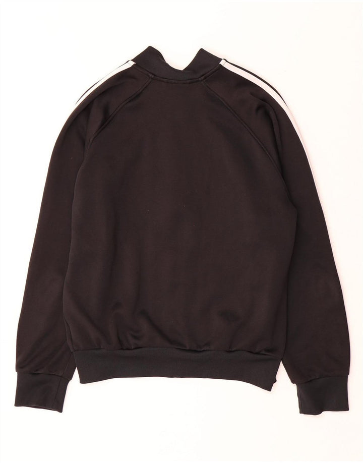 Γυναικεία αθλητική φόρμα ADIDAS Top Jacket UK 14 Medium Black Cotton