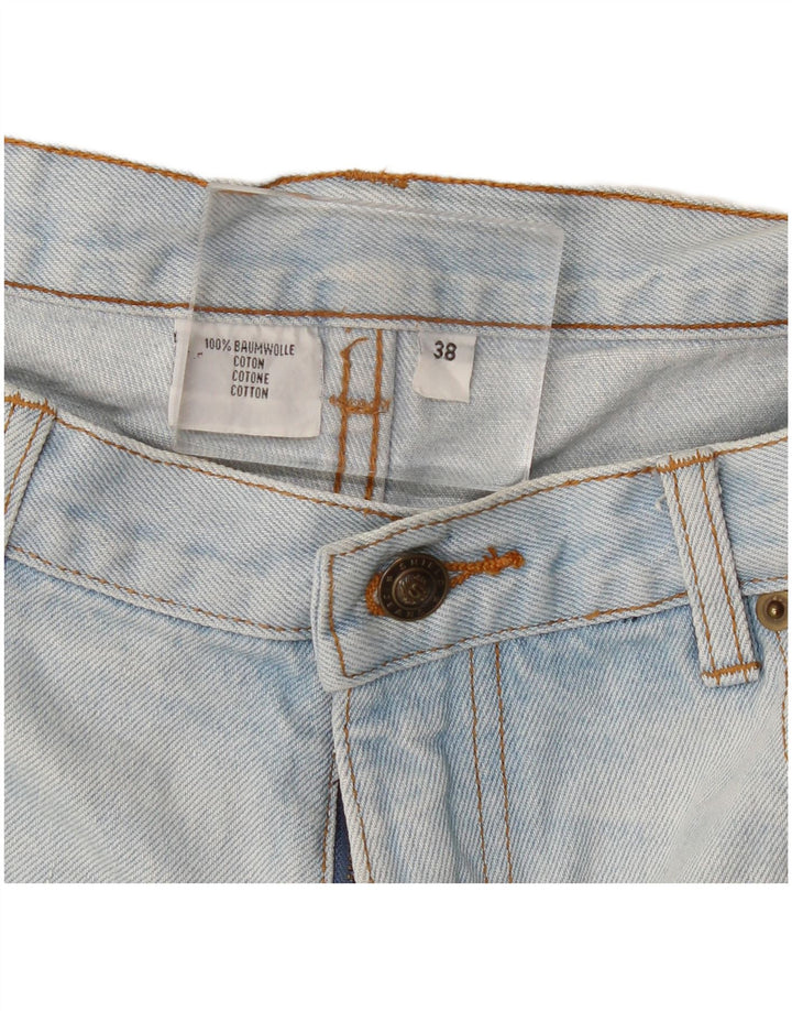 Vintage γυναικείο τζιν σορτς W38 XL μπλε βαμβακερό