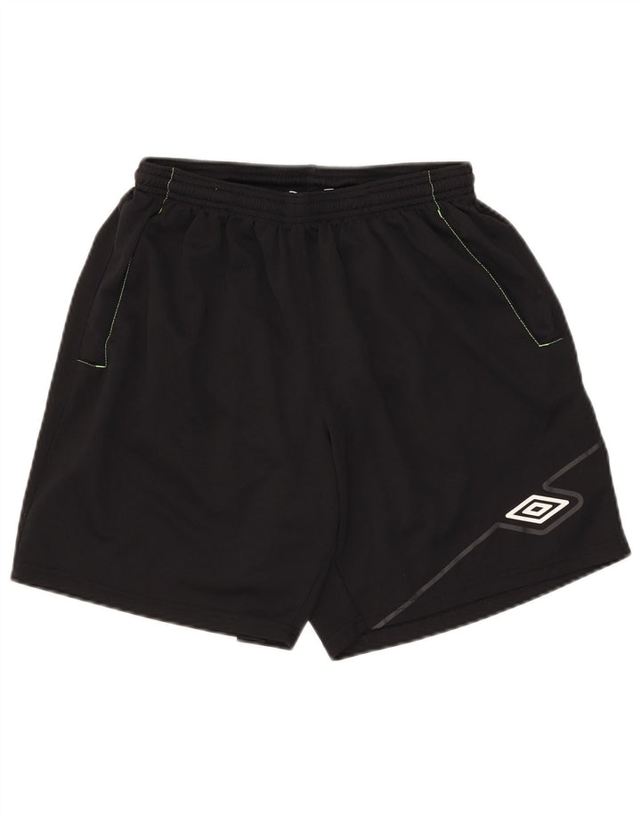 Ανδρικό αθλητικό σορτς Umbro μεγάλο μαύρο