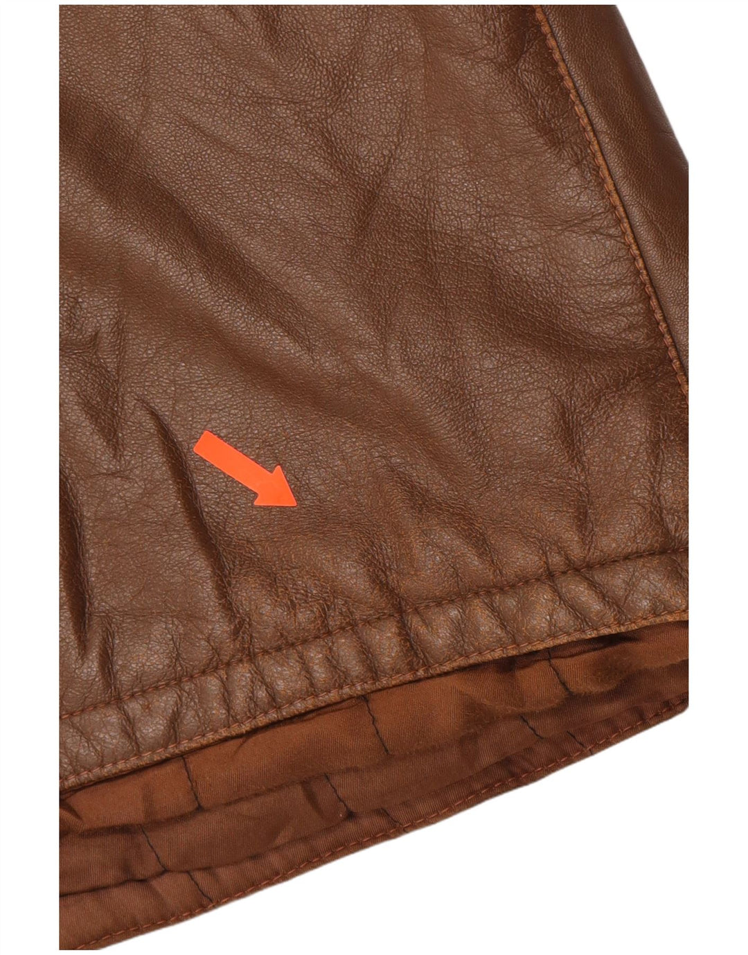 VINTAGE Ανδρικό Δερμάτινο Μπουφάν IT 52 XL Καφέ