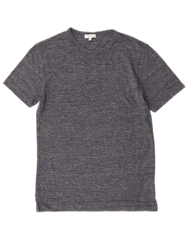 Ανδρικό T-Shirt Reiss Top Small Grey Flecked Polyester