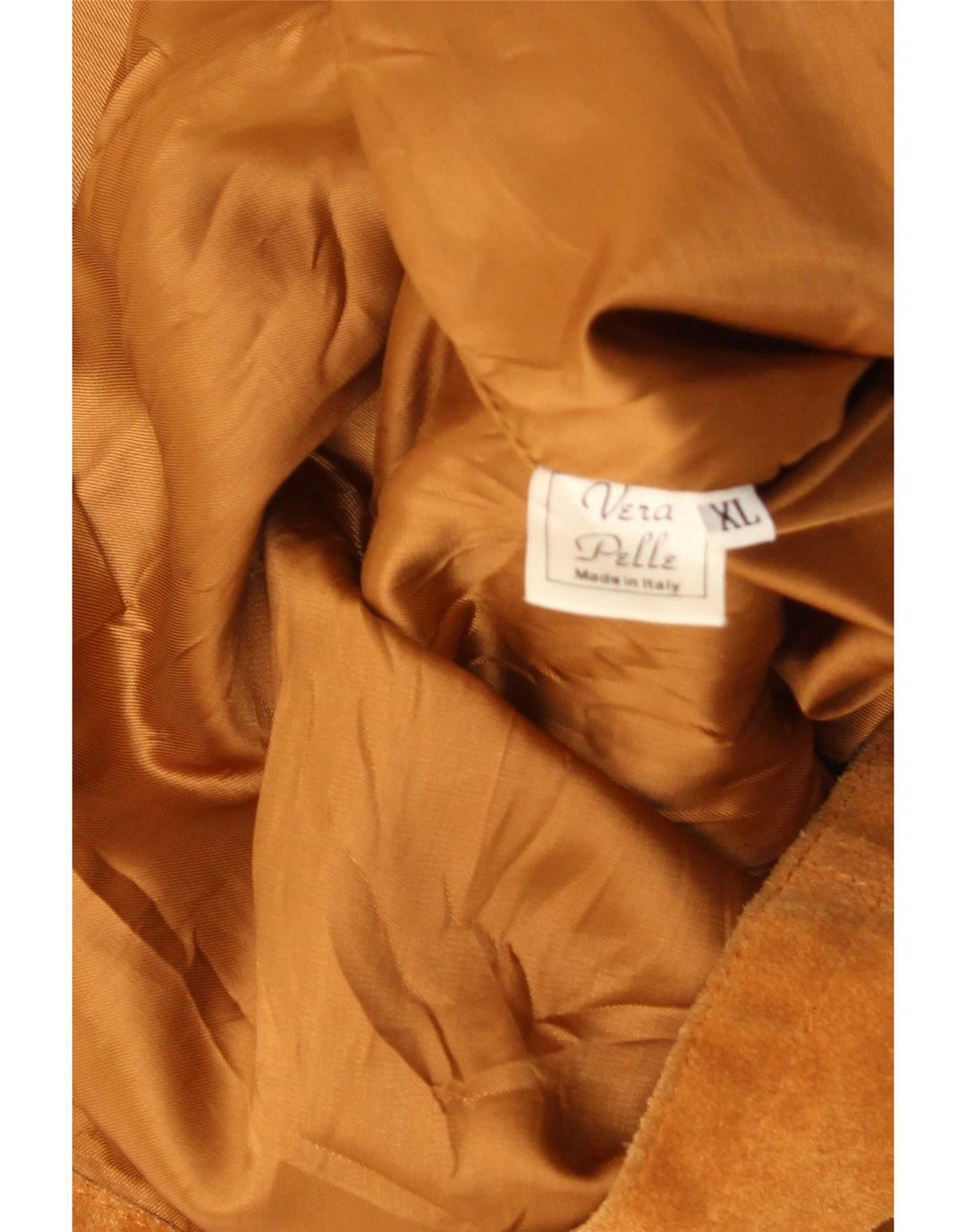 Vintage Ανδρικό Suede Jacket UK 42 XL Beige Leather