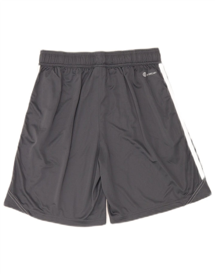 Adidas Boys Aeroready Sport σορτς 15-16 ετών Γκρι Πολυεστέρας