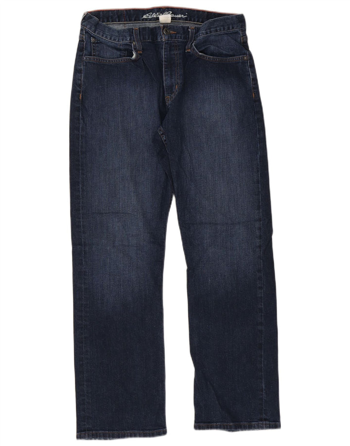Ανδρικό τζιν ίσιο Eddie Bauer W32 L30 Μπλε βαμβακερό