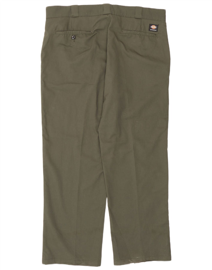 Ανδρικό ίσιο παντελόνι Chino Dickies W40 L31 Χακί Πολυεστέρας