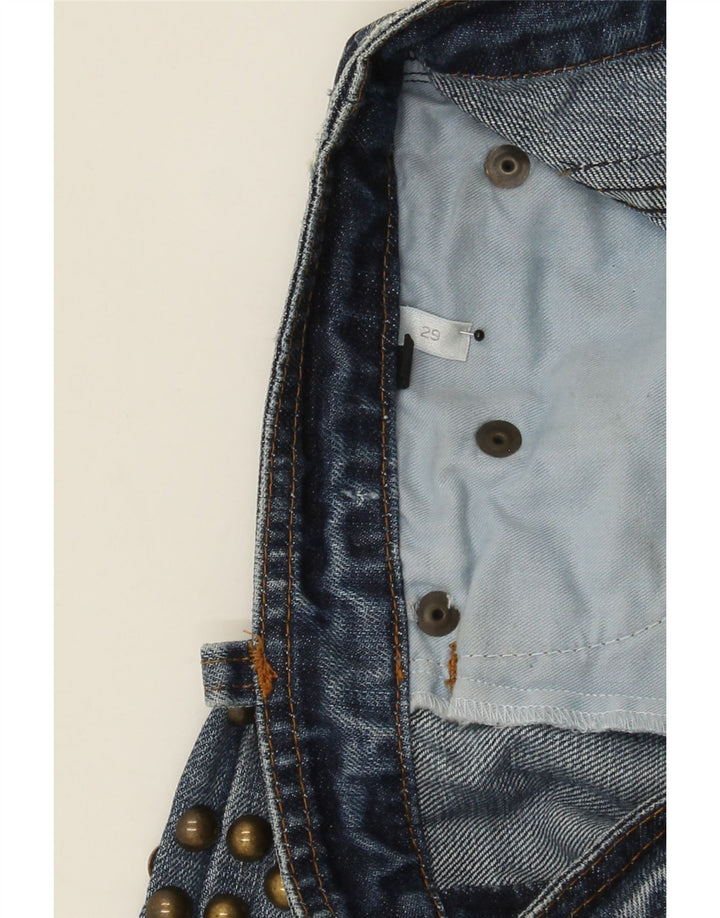 ICEBERG Womens Slim Jeans W29 L36 Blue Cotton Vintage Iceberg and Second-Hand Iceberg from Messina Hembry 