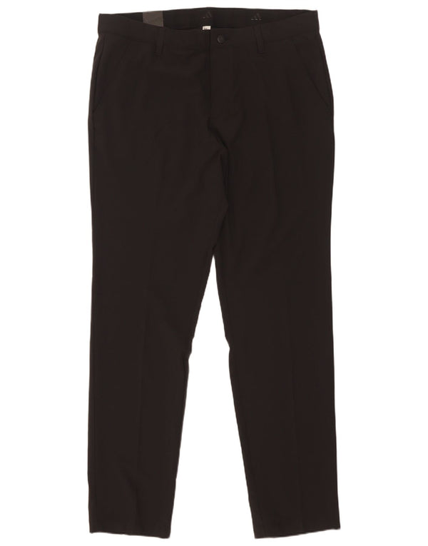 Adidas γυναικείο παντελόνι Chino με κανονική εφαρμογή W34 L32 μαύρο πολυεστέρα