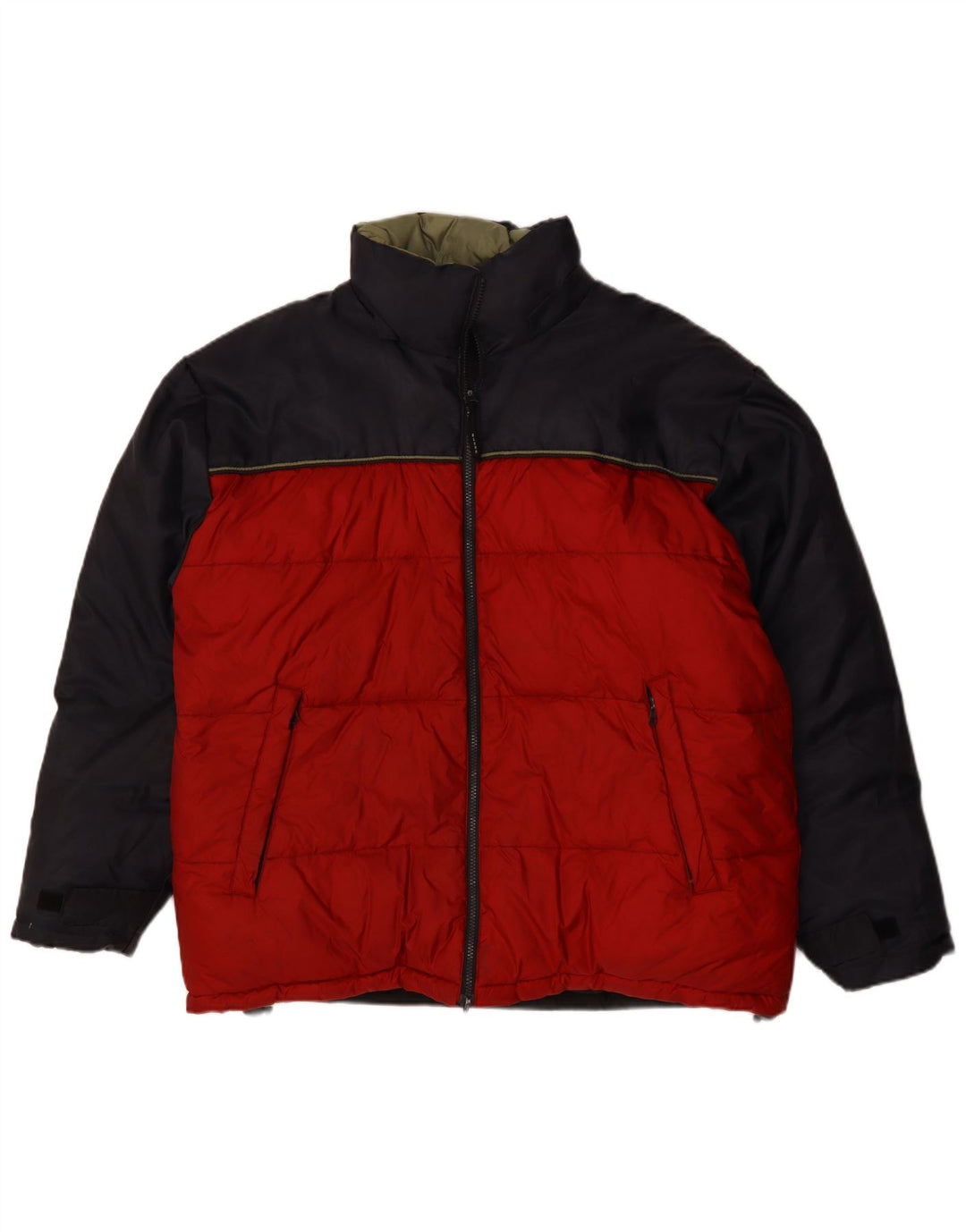 Μπουφάν BLEND Ανδρικό Loose Fit Graphic Padded Jacket UK 40 Large Red Colourblock