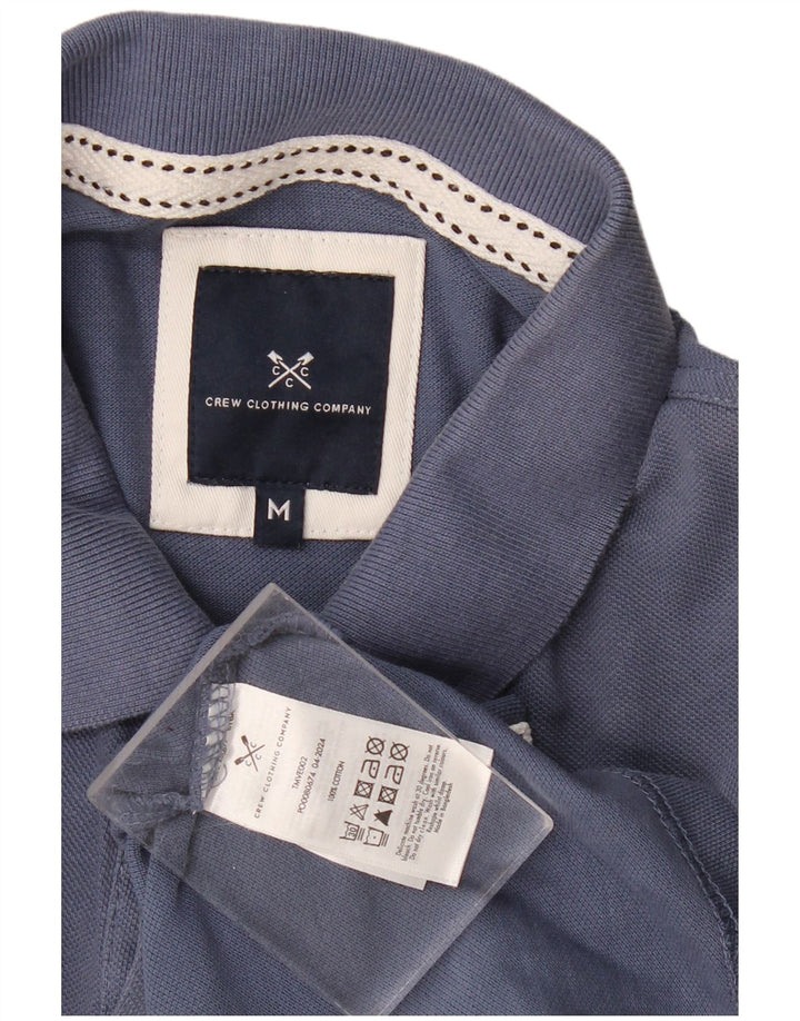 Ανδρικό πουκάμισο Polo Crew Clothing, μεσαίο μπλε βαμβακερό