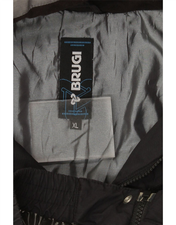 Brugi Ανδρικό μπουφάν για σκι XL Black Colourblock