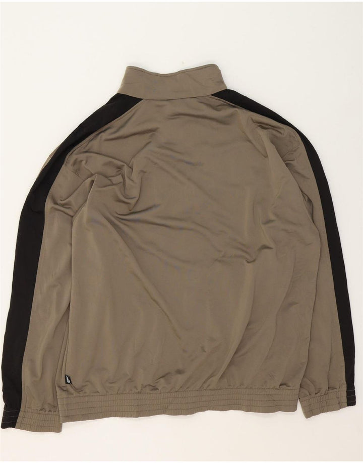 PUMA Mens Tracksuit Top Jacket XL Grey Colourblock Polyester Vintage Puma and Second-Hand Puma from Messina Hembry 