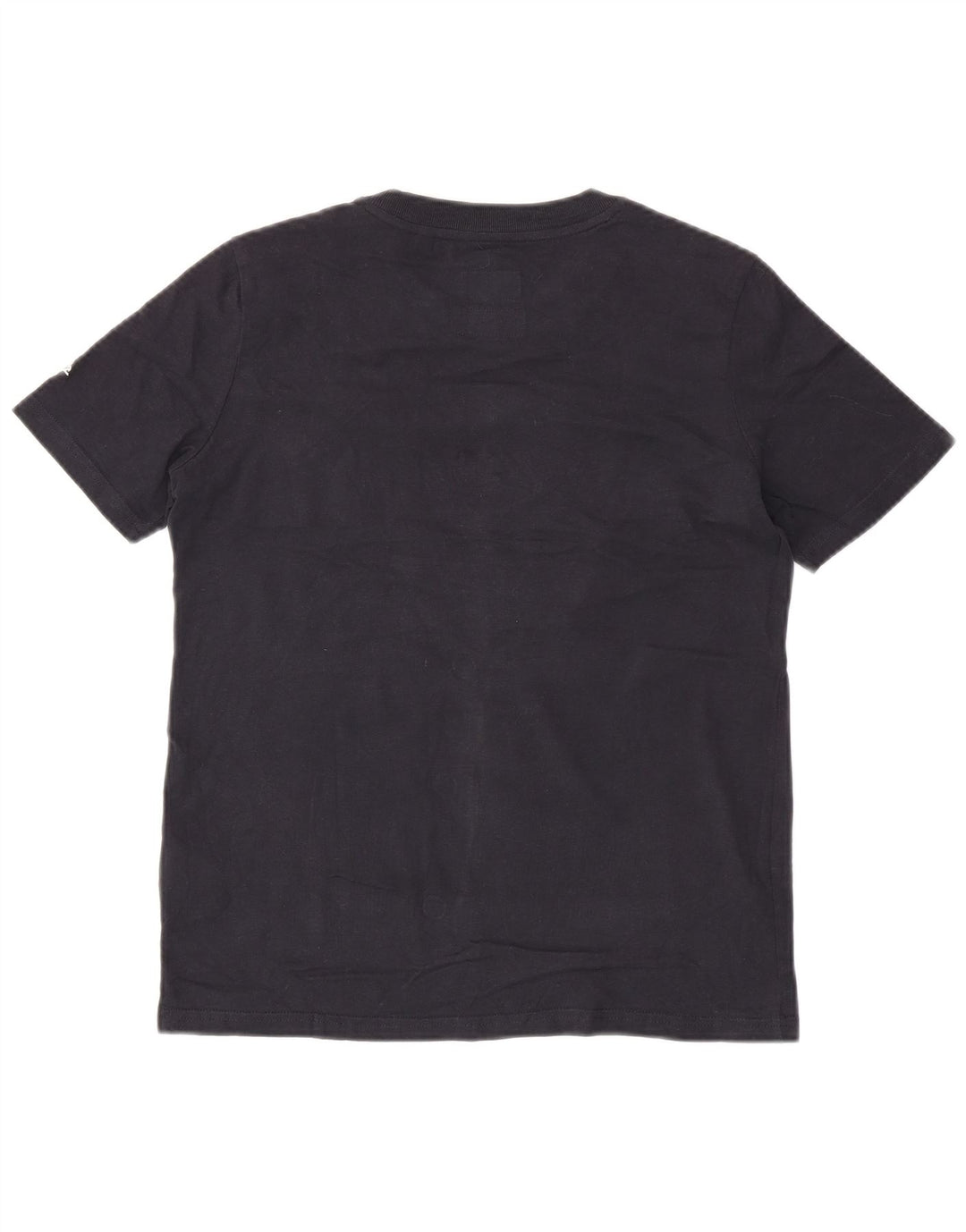 Γυναικείο γραφικό μπλουζάκι SUPERDRY Top UK 8 Small Navy Blue από βαμβάκι