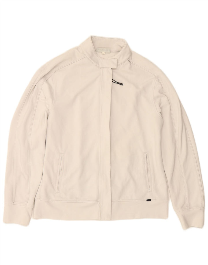 Γυναικεία αθλητική φόρμα ASICS Top Jacket UK 14 Large White Polyamide