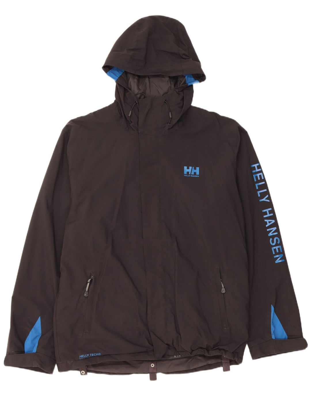 Helly Hansen Ανδρικό τζάκετ με γραφικό αντιανεμικό UK 38 Medium Black Colourblock