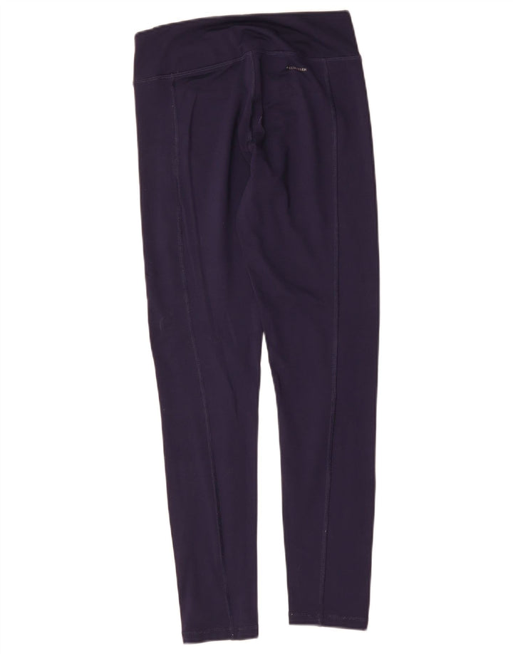 Γυναικεία κολάν ADIDAS Climawarm UK 8/10 Small Navy Blue Polyester