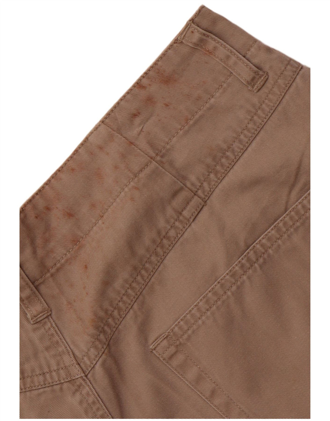 EDDIE BAUER Γυναικείο ψηλόμεσο σορτς chino US 12 μεγάλο W30 μπεζ
