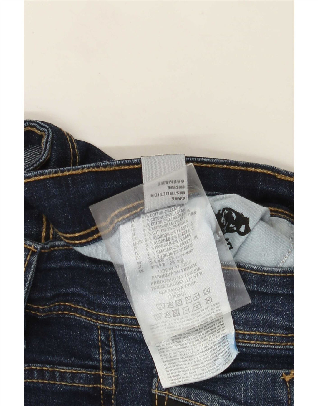 Diesel Γυναικείο Slim Jeans W36 L31 Μπλε βαμβακερό