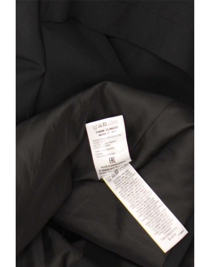 Marks & Spencer Γυναικεία καμπαρντίνα UK 12 Medium Black Polyester