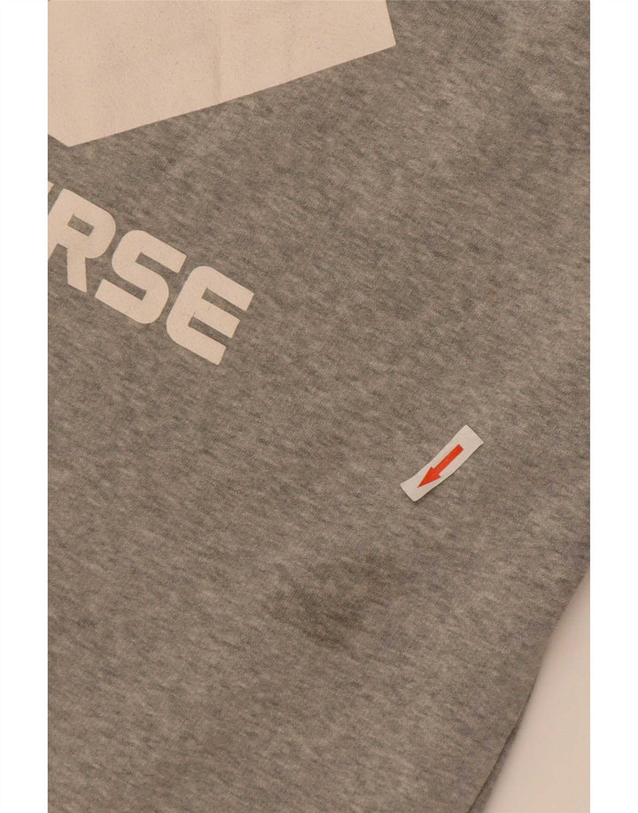 Γυναικείο Φούτερ Converse Graphic Jumper UK 14 Medium Grey Cotton