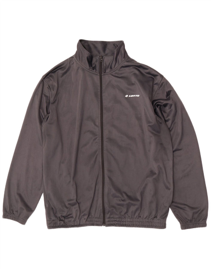 Ανδρική φόρμα Lotto Top Jacket 2XL Grey Polyester