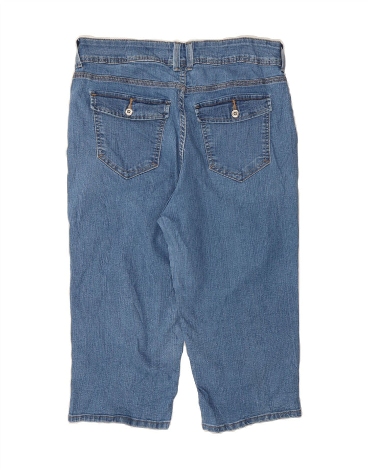 LEE Womens Riders Loose Fit Capri Jeans W32 L18 Blue Vintage Lee and Second-Hand Lee from Messina Hembry 