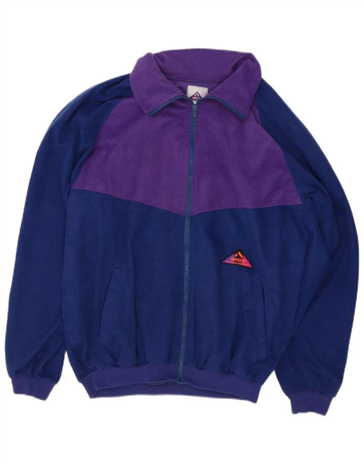 Ανδρική φόρμα βελούδινη Aesse Top Jacket Large Purple Colourblock Polyester