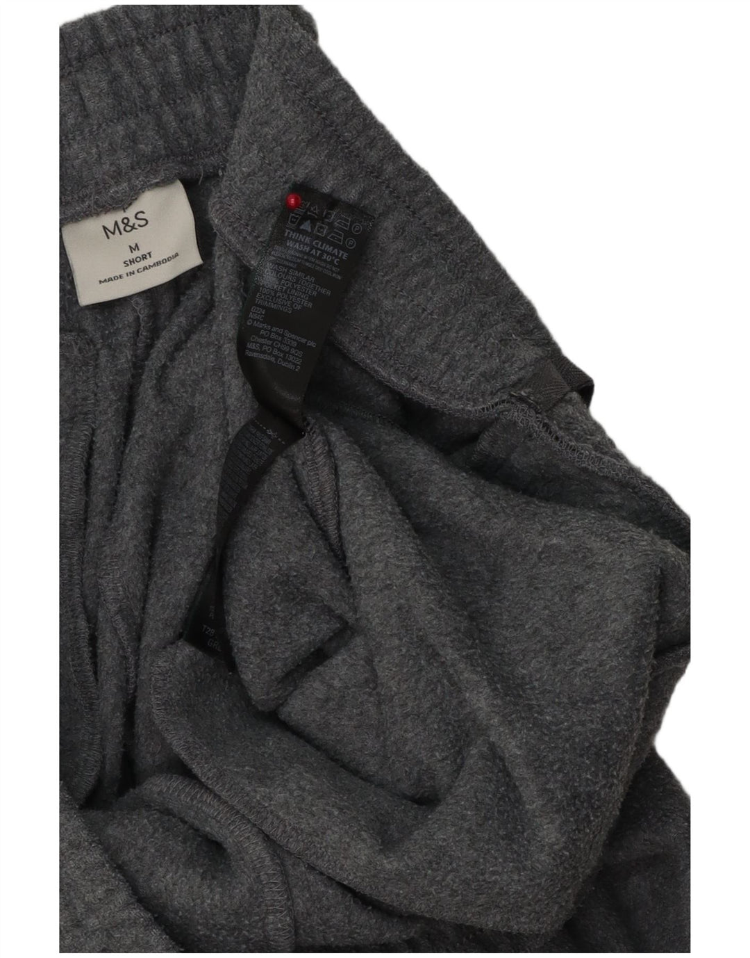 Marks & Spencer Γυναικεία φόρμα Fleece Παντελόνια UK 12 Medium Grey