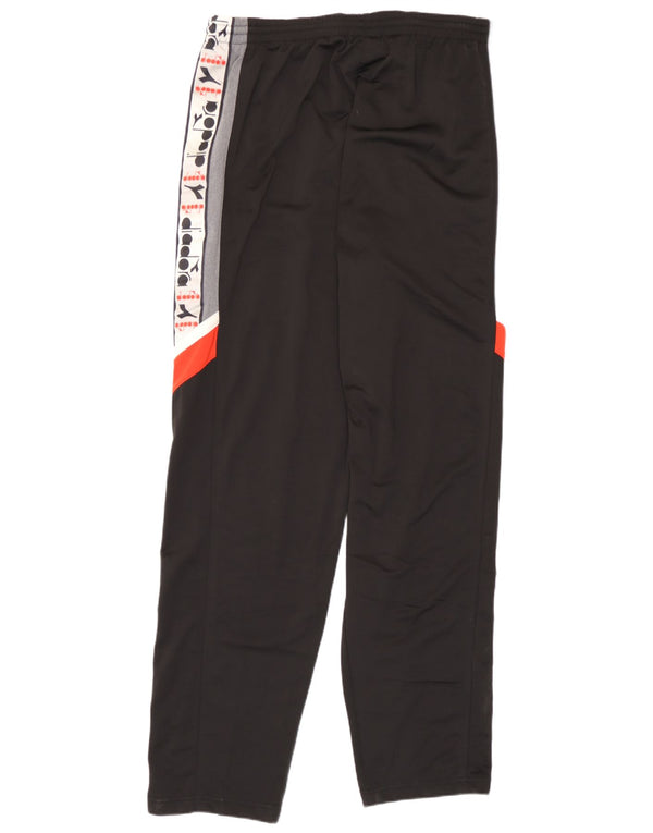Ανδρική φόρμα γυμναστικής Diadora Graphic UK 46 XL Black Colourblock