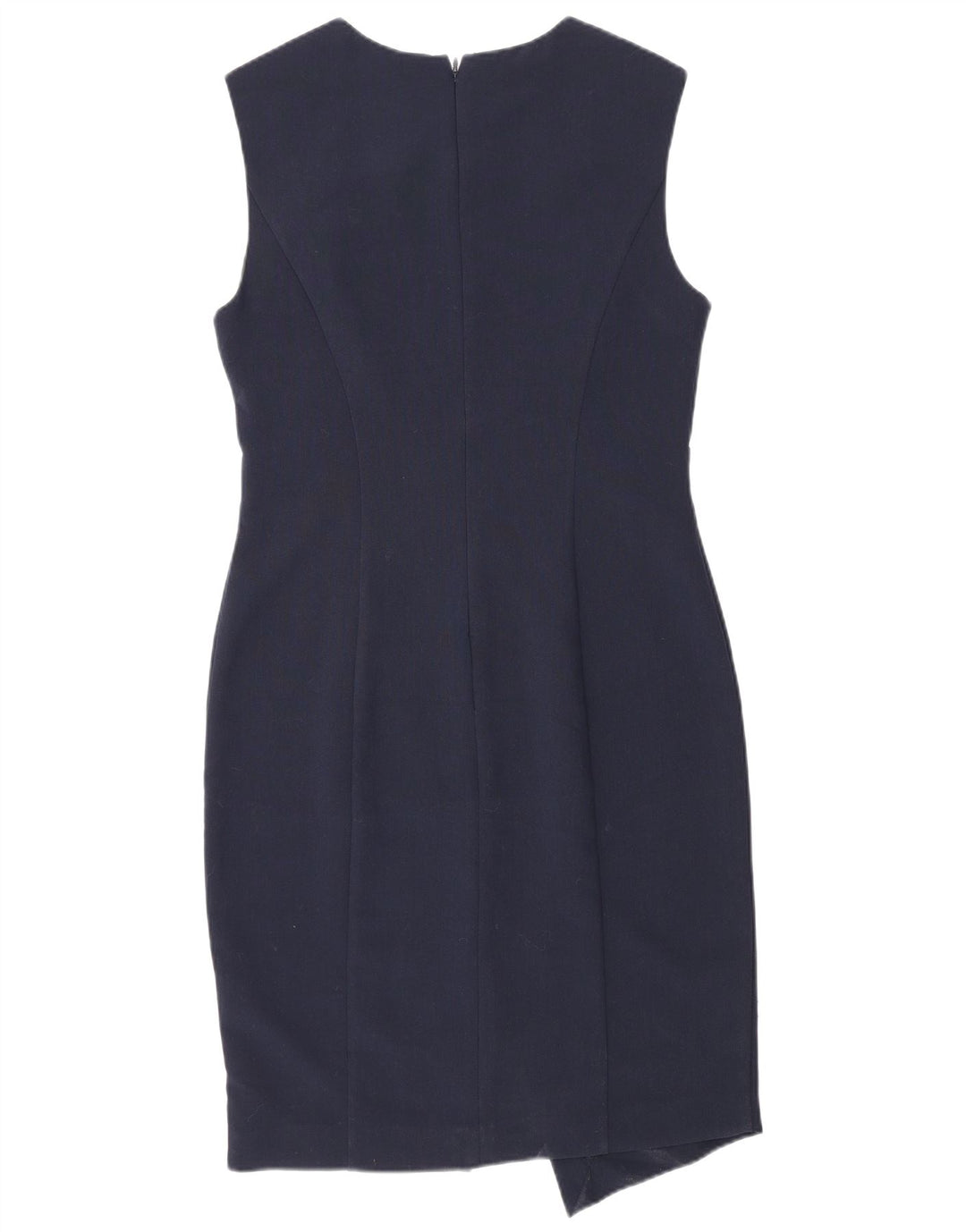 Γυναικείο αμάνικο φόρεμα Topshop UK 12 Medium Navy Blue Polyester