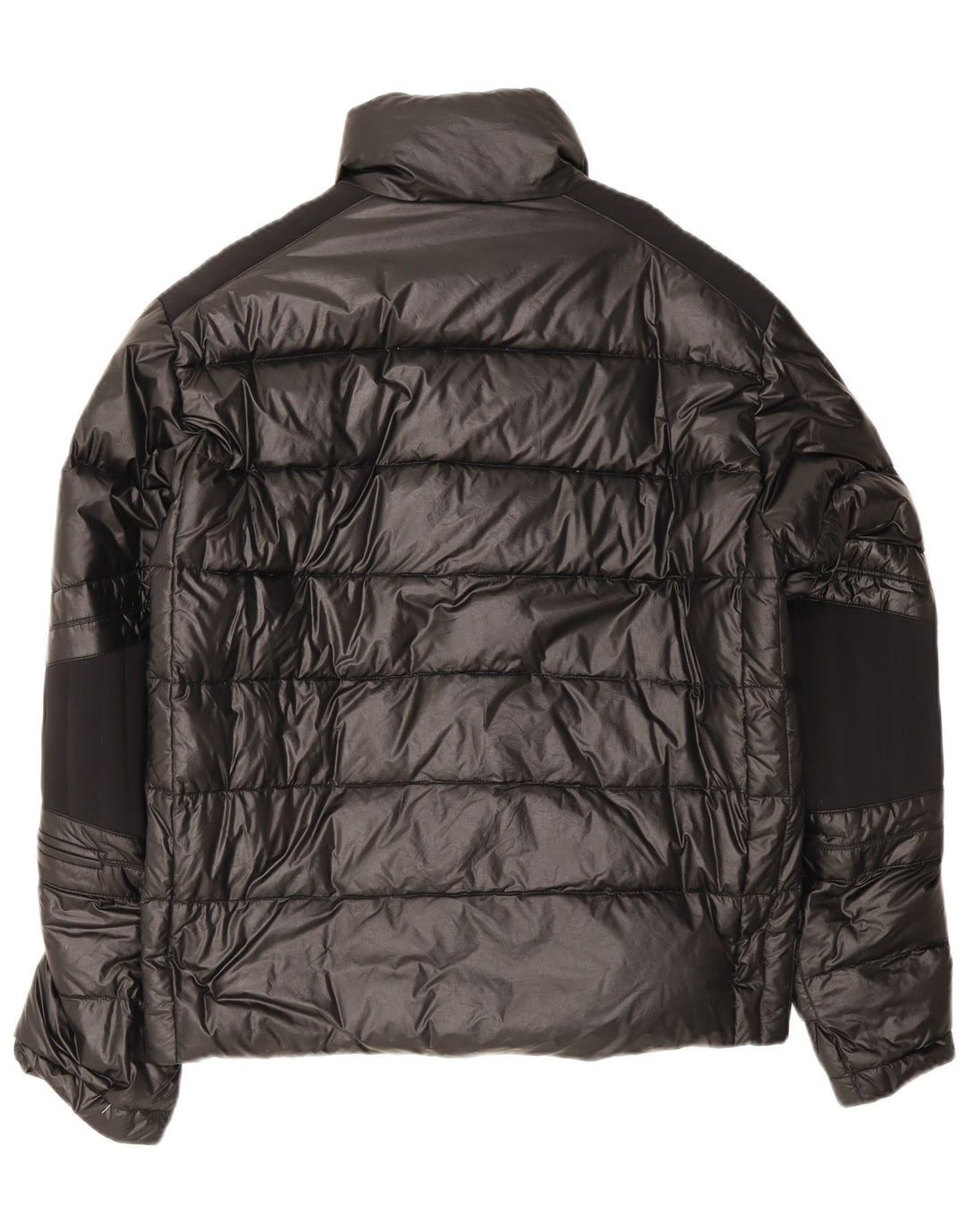 Μπουφάν Belfe & Mens με επένδυση UK 44 2XL Μαύρο νάιλον