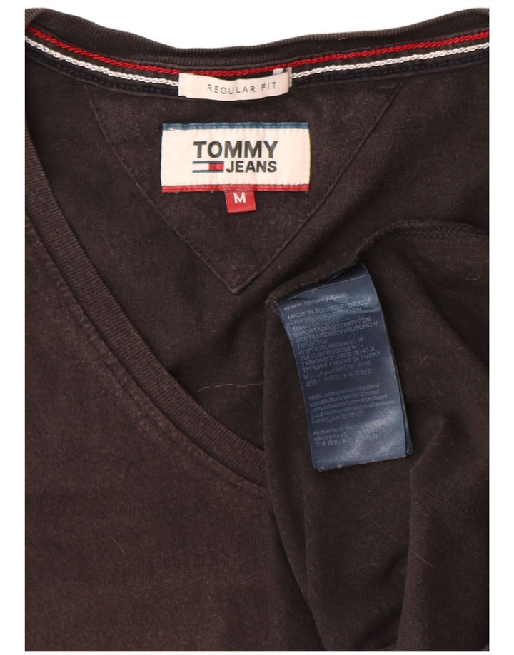 Ανδρικό T-Shirt Tommy Hilfiger Top Μεσαίο μαύρο βαμβακερό
