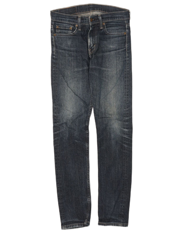 Levi's Mens 510 Skinny Jeans W29 L29 Navy Blue Cotton