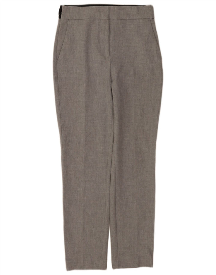 Zara Γυναικείο Slim Suit Παντελόνι Small W26 L28 Grey Polyester