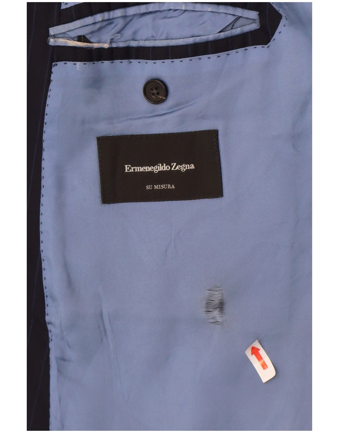 Ermenegildo Zegna Ανδρικό σακάκι μπλέιζερ IT 48 Medium Navy Blue Classic