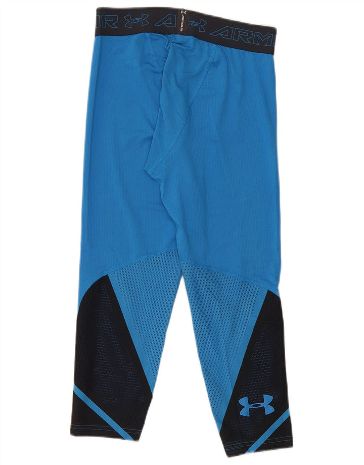 Ανδρικά γραφικά κολάν Κάπρι Under Armour XS Blue Colourblock
