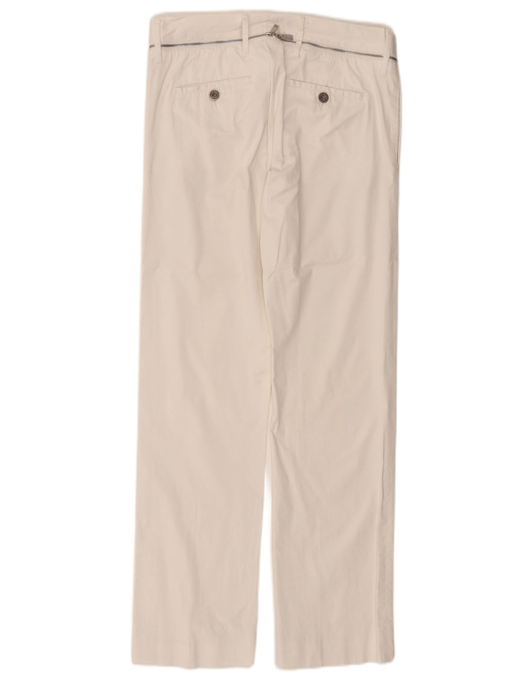 Γυναικείο ίσιο καθημερινό παντελόνι RICHMOND IT 46 Large W32 L31 Λευκό